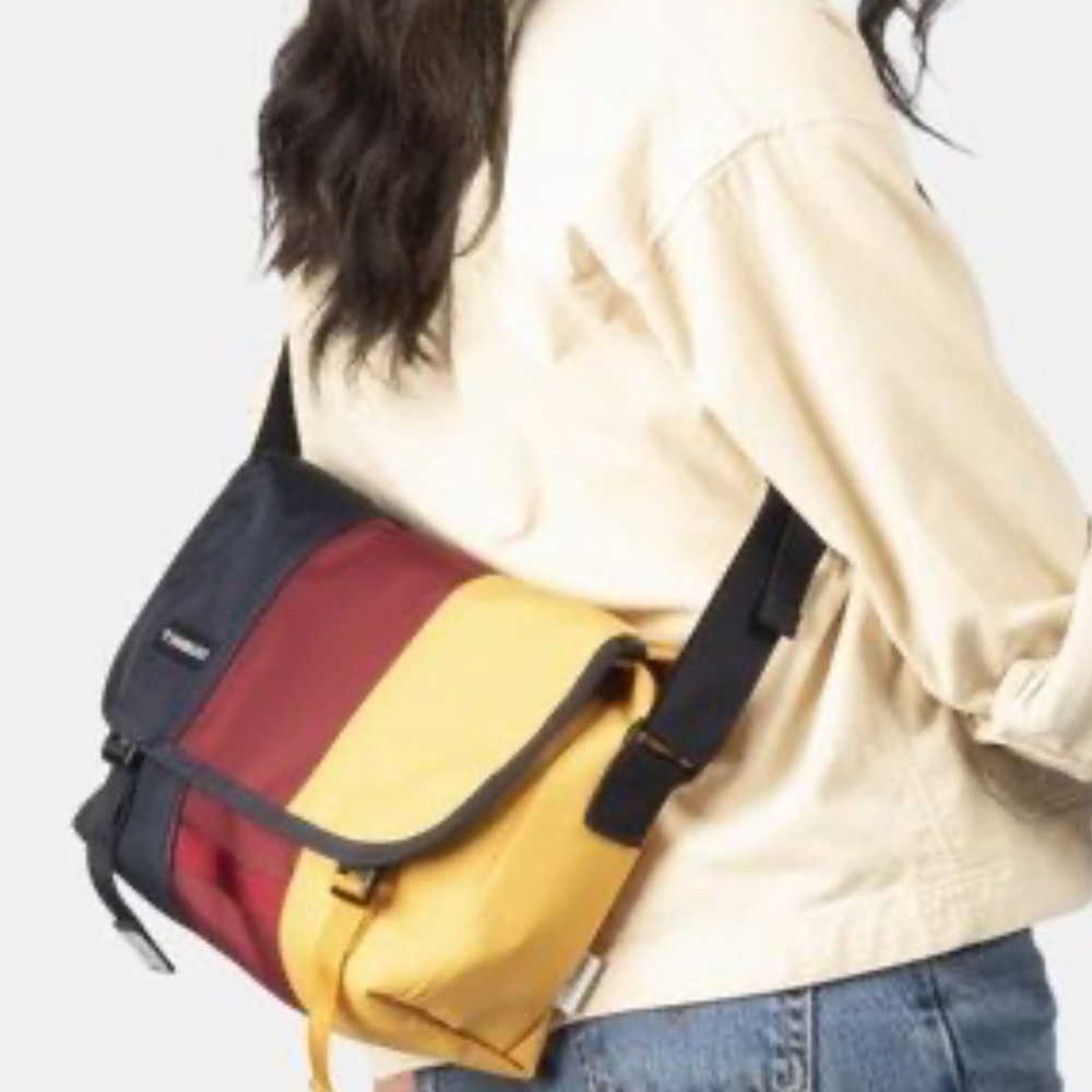 Timbuk2 Messenger Bag in Black, Maroon, Yellow